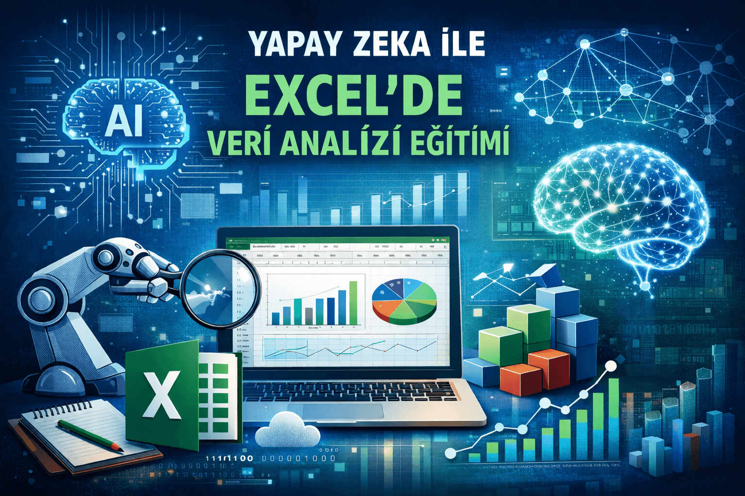 Yapay Zeka ile Excel’de  Veri Analizi Eğitimi | Hafta İçi Grubu